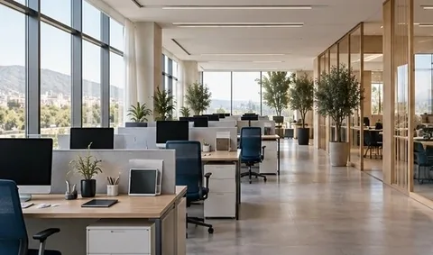 Espacio de oficinas, imagen conceptual
